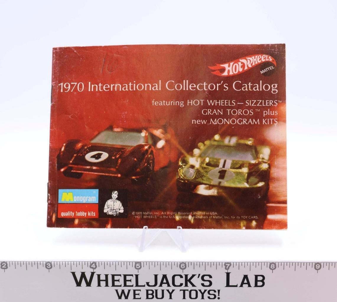 Hot Wheels International Collector's Catalog 1970 Mattel Vintage