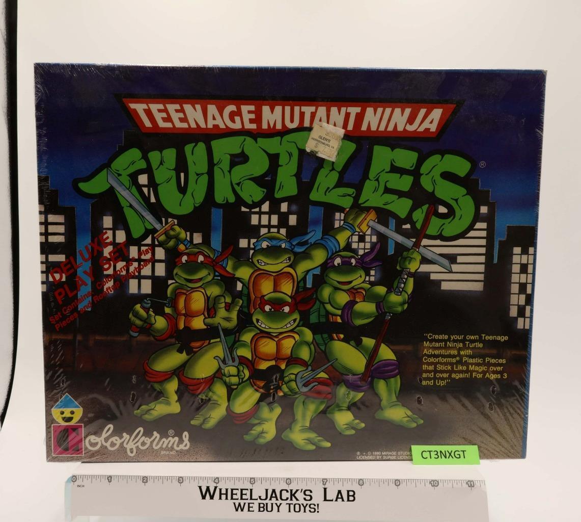 Colorforms Deluxe Play Set Teenage Mutant Ninja Turtles 1990 Colorforms ...