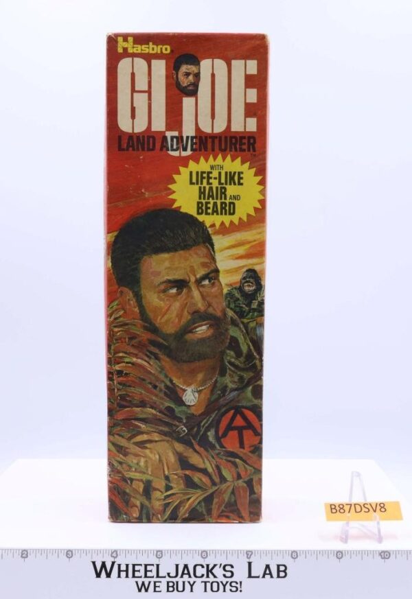 Land Adventurer Brown Hair Beard 12 GI Joe 1970 Vintage