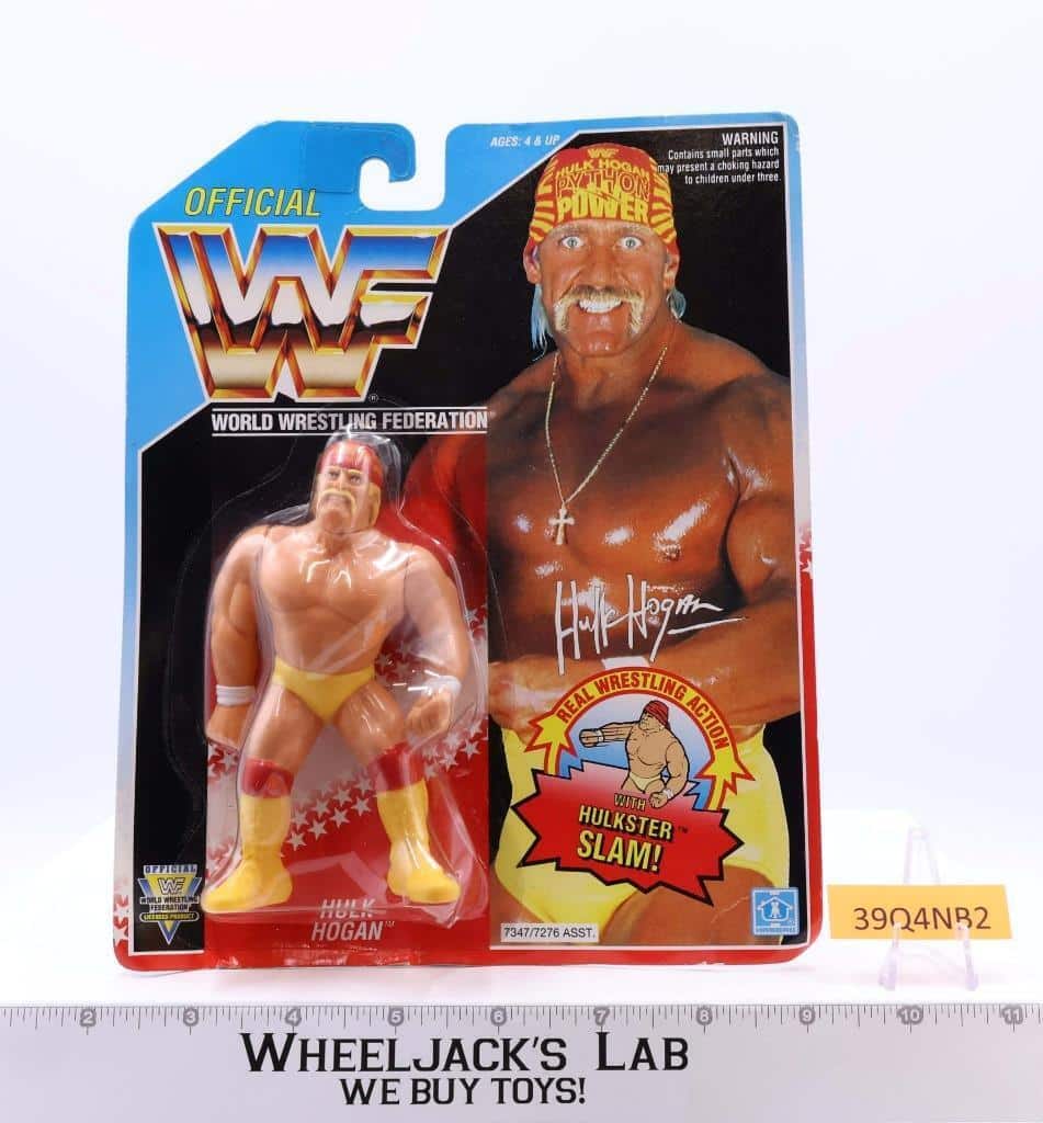 Hulk Hogan WWF Wrestling Action Figure 1992 Hasbro NEW MOSC