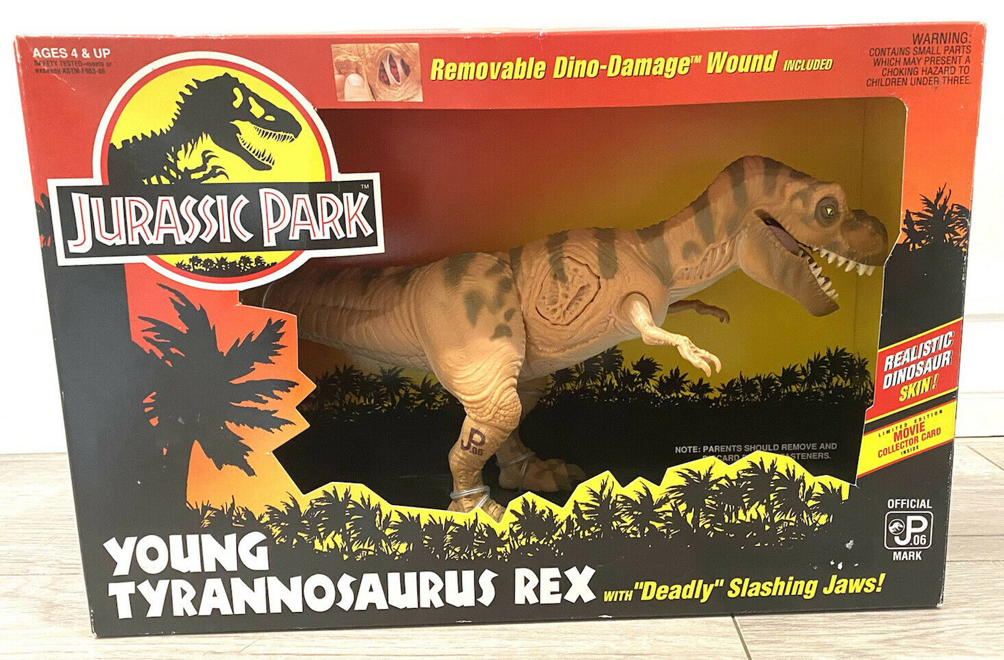 Young Tyrannosaurus Rex with “Deadly” Slashing Jaws (1993-94)