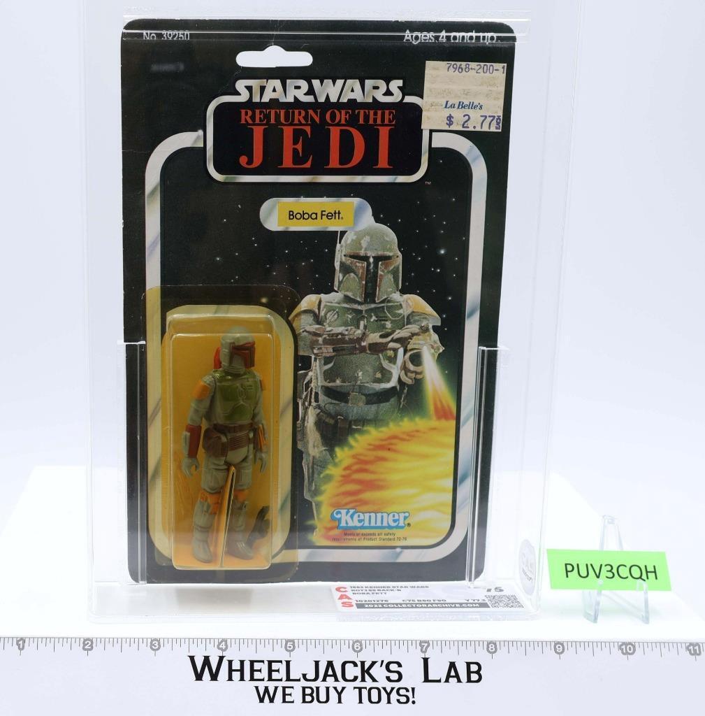 Kenner Boba Fett with Yellowed Blister CAS Graded