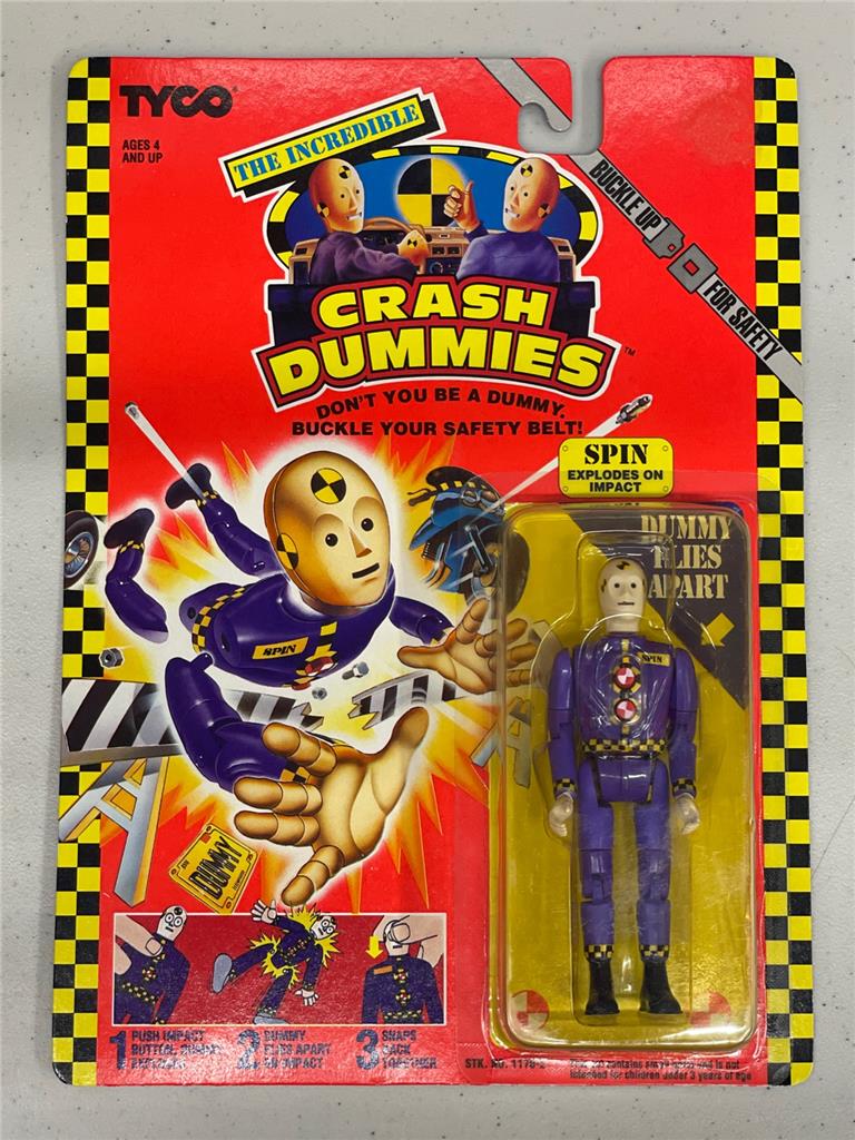 When Were the First Crash Dummies Action Figures Made? Wheeljack's Lab