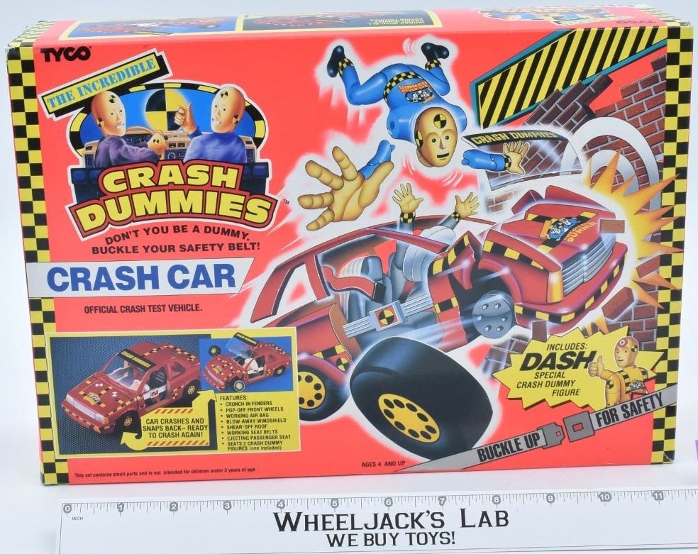 When Were the First Crash Dummies Action Figures Made? Wheeljack's Lab