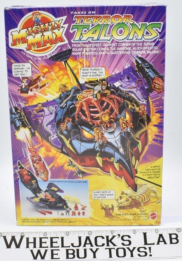 When Were the Original Mighty Max Toys Made? Wheeljack's Lab