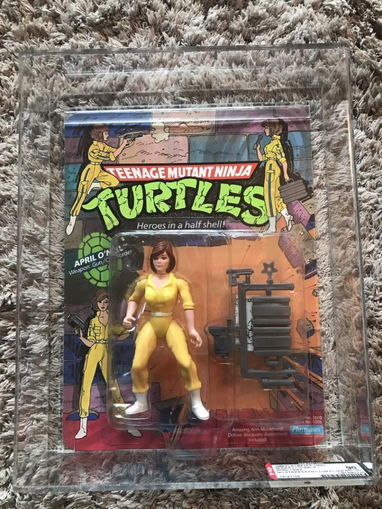 An image of Gracie O'Neil from the TMNT toys.