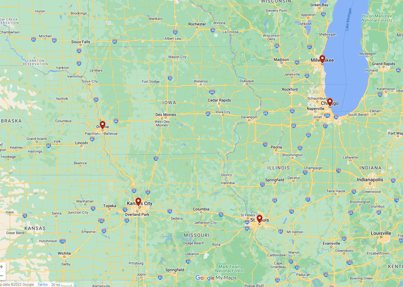 Chris is happy to visit these local locations Chris is happy to visit these local locations