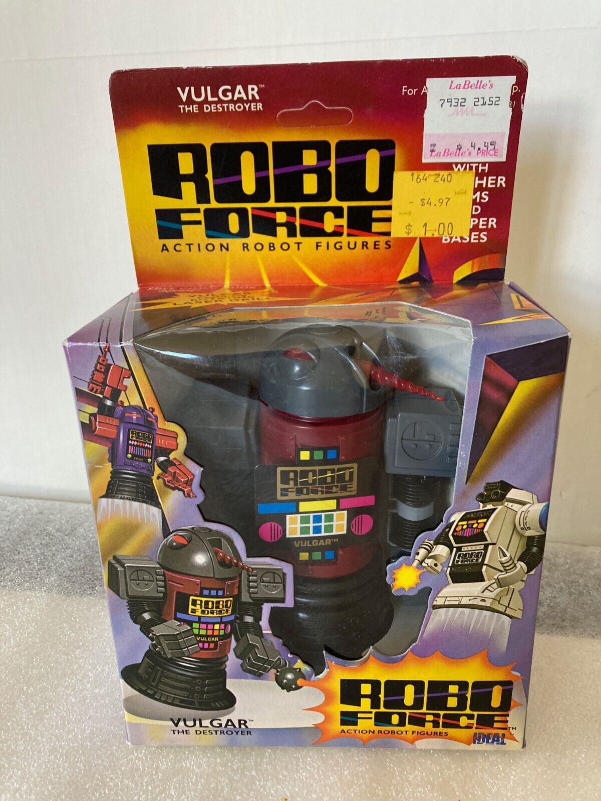 Robo Force Action Figures Identification Tool with Pictures