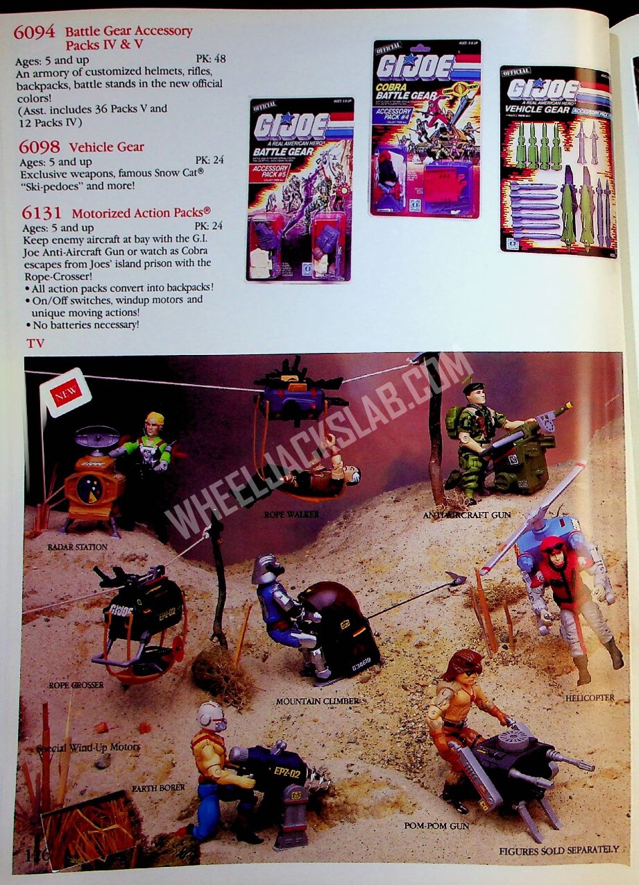 1987 Hasbro Toy Fair Catalog Wheeljack's Lab