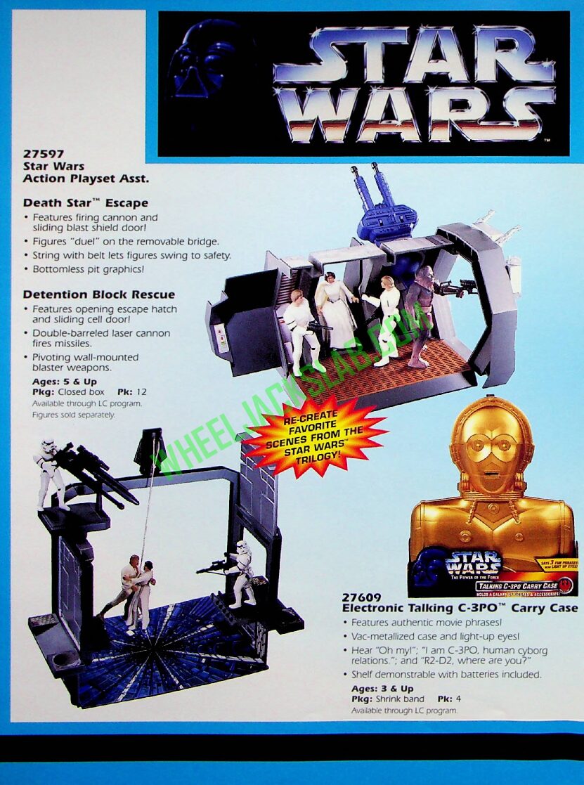 1997 Hasbro PreToy Fair Catalog Wheeljack's Lab