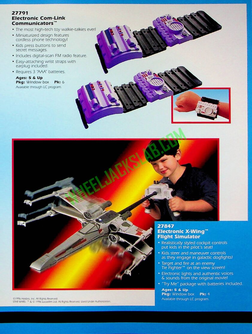 1997 Hasbro PreToy Fair Catalog Wheeljack's Lab