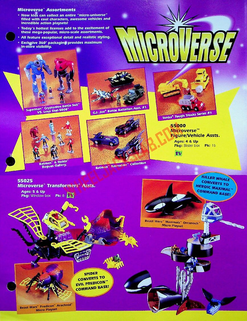 1997 Hasbro PreToy Fair Catalog Wheeljack's Lab