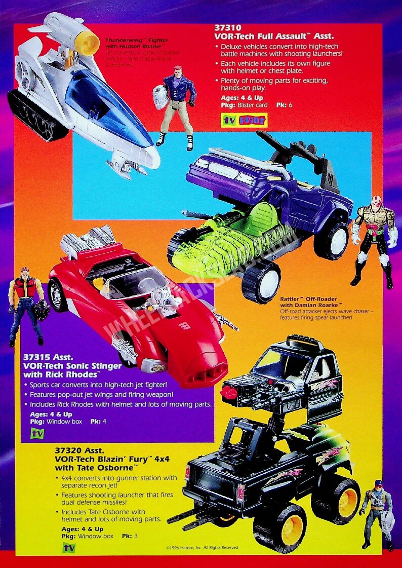 1997 Hasbro PreToy Fair Catalog Wheeljack's Lab
