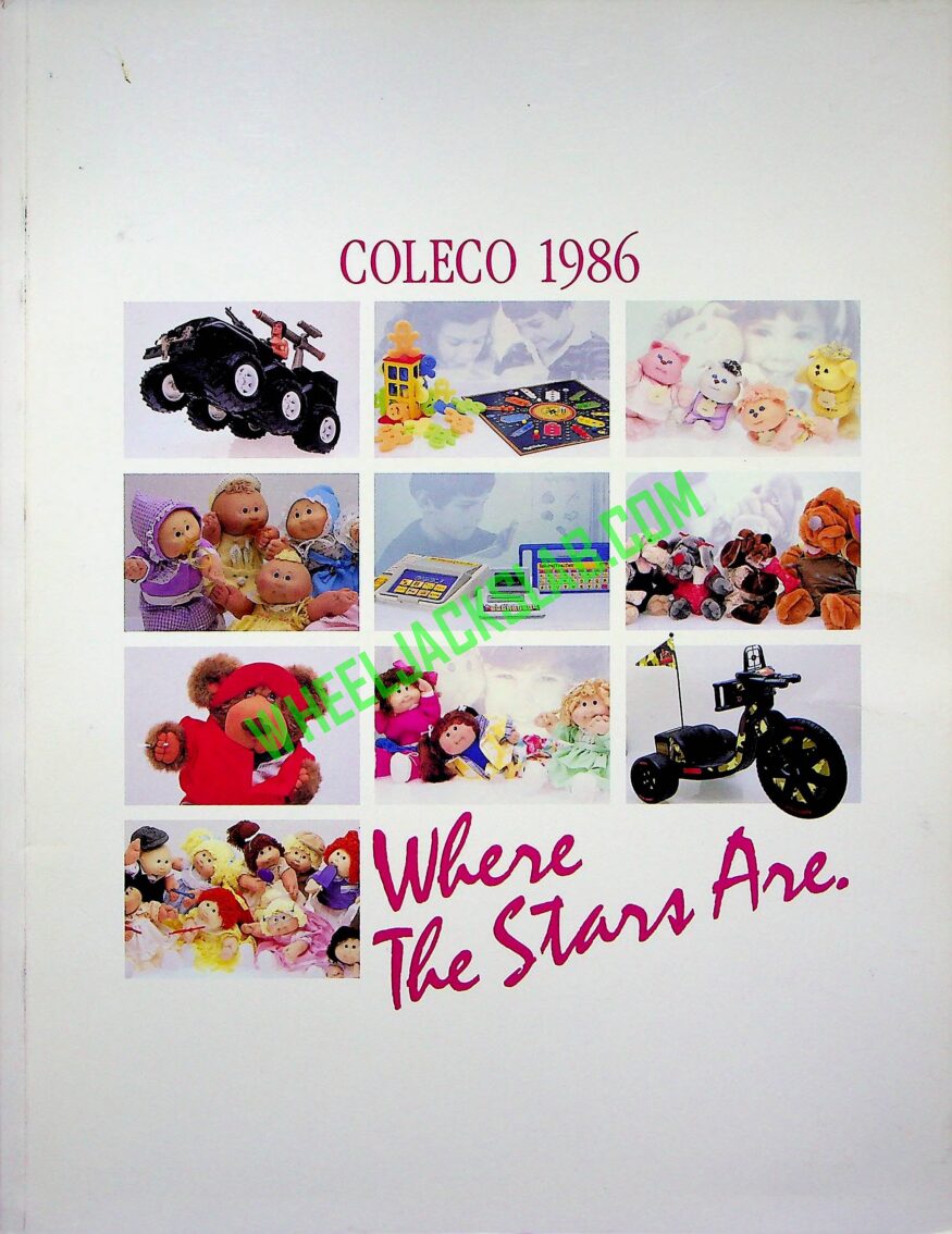 1986 Coleco Toy Fair Catalog Wheeljack's Lab