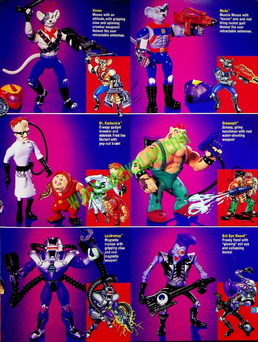 1994 Galoob Toy Fair Catalog Wheeljack's Lab