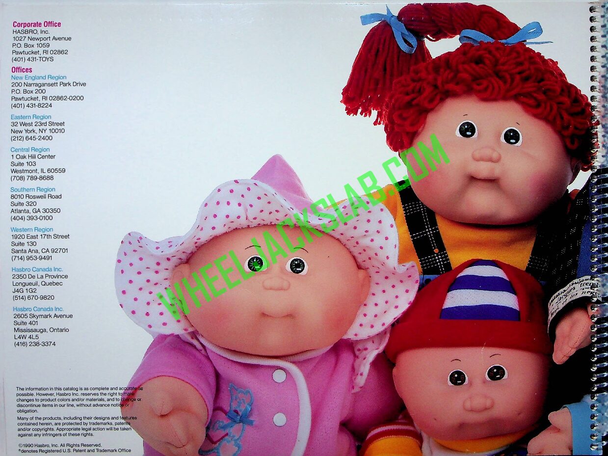 1990 Hasbro Toy Fair Catalog Wheeljack's Lab