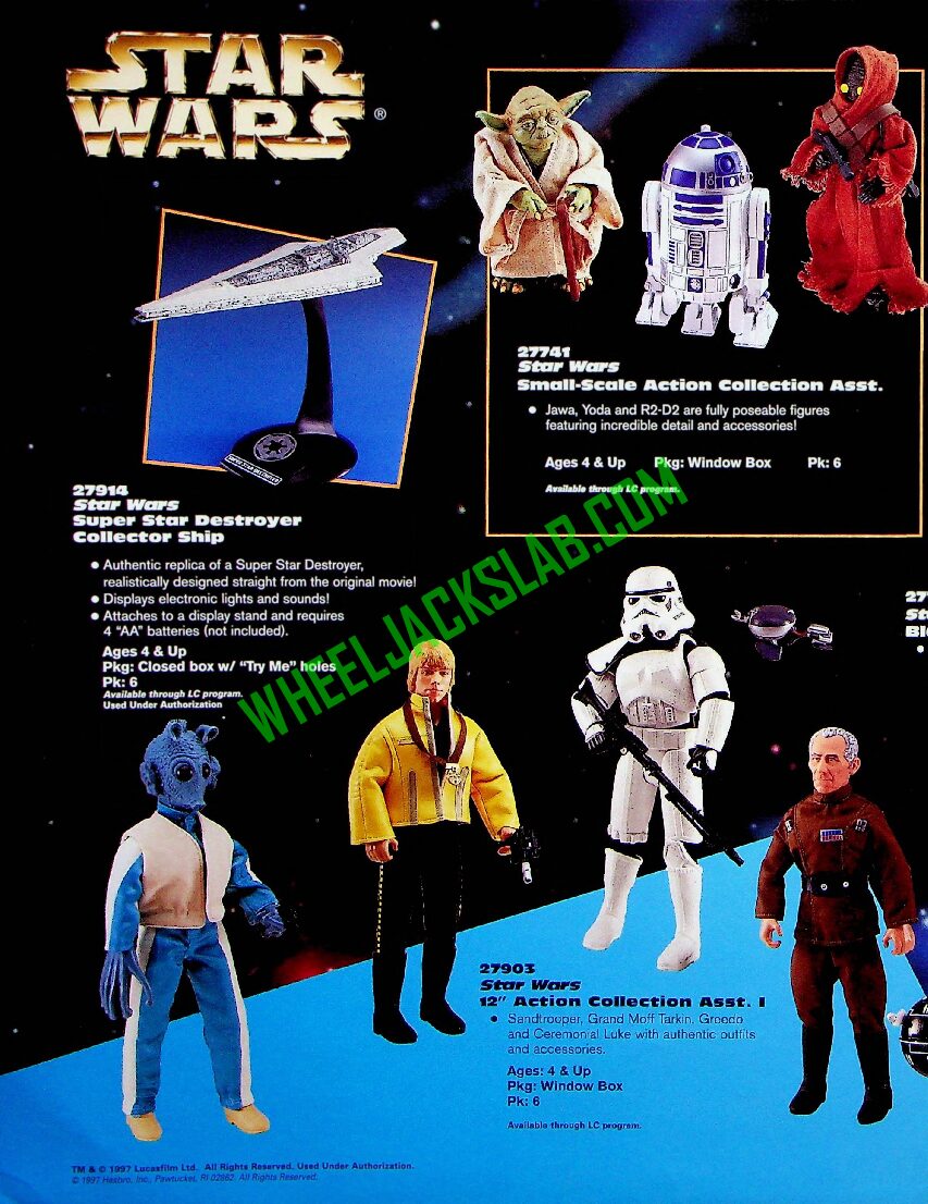 1997 Hasbro Boys & Girls Toy Fair Catalog Wheeljack's Lab