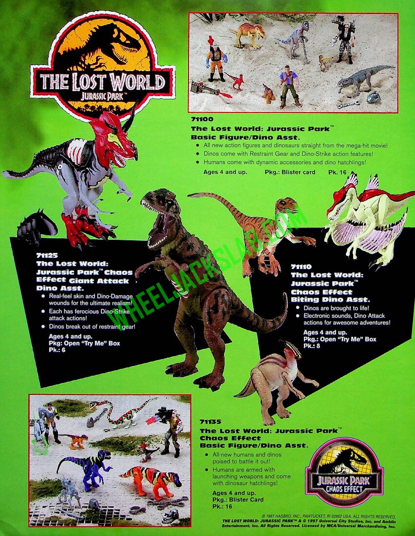 1997 Hasbro Boys & Girls Toy Fair Catalog Wheeljack's Lab