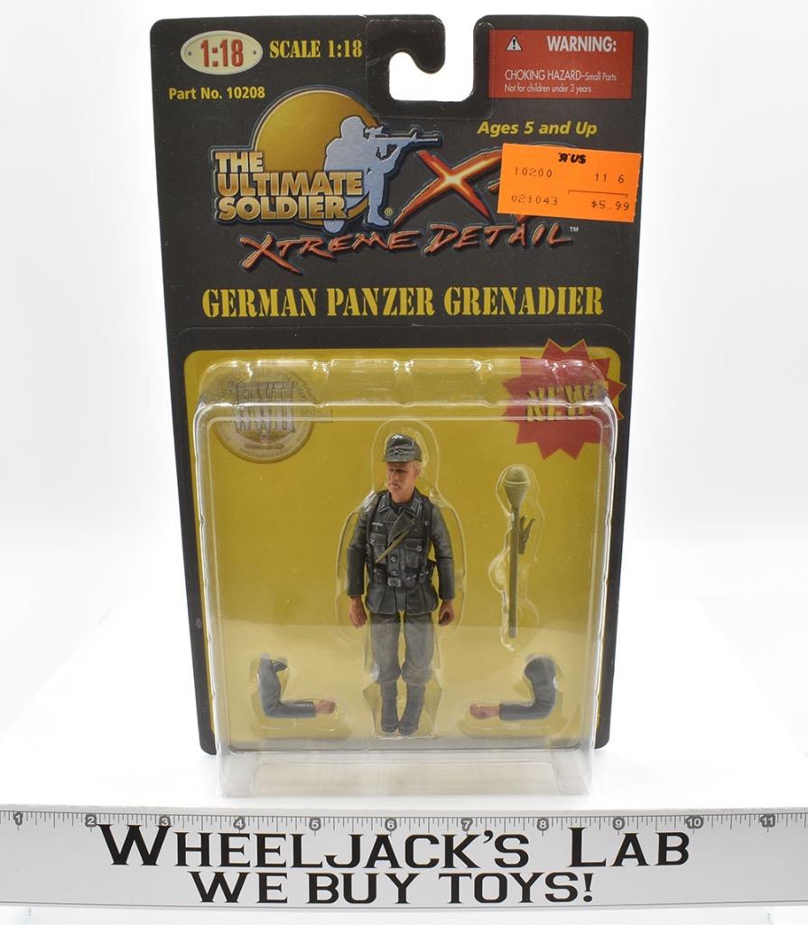 WWII German Panzer Grenadier The Ultimate Soldier 2000 MOSC 21st Century Toys main image