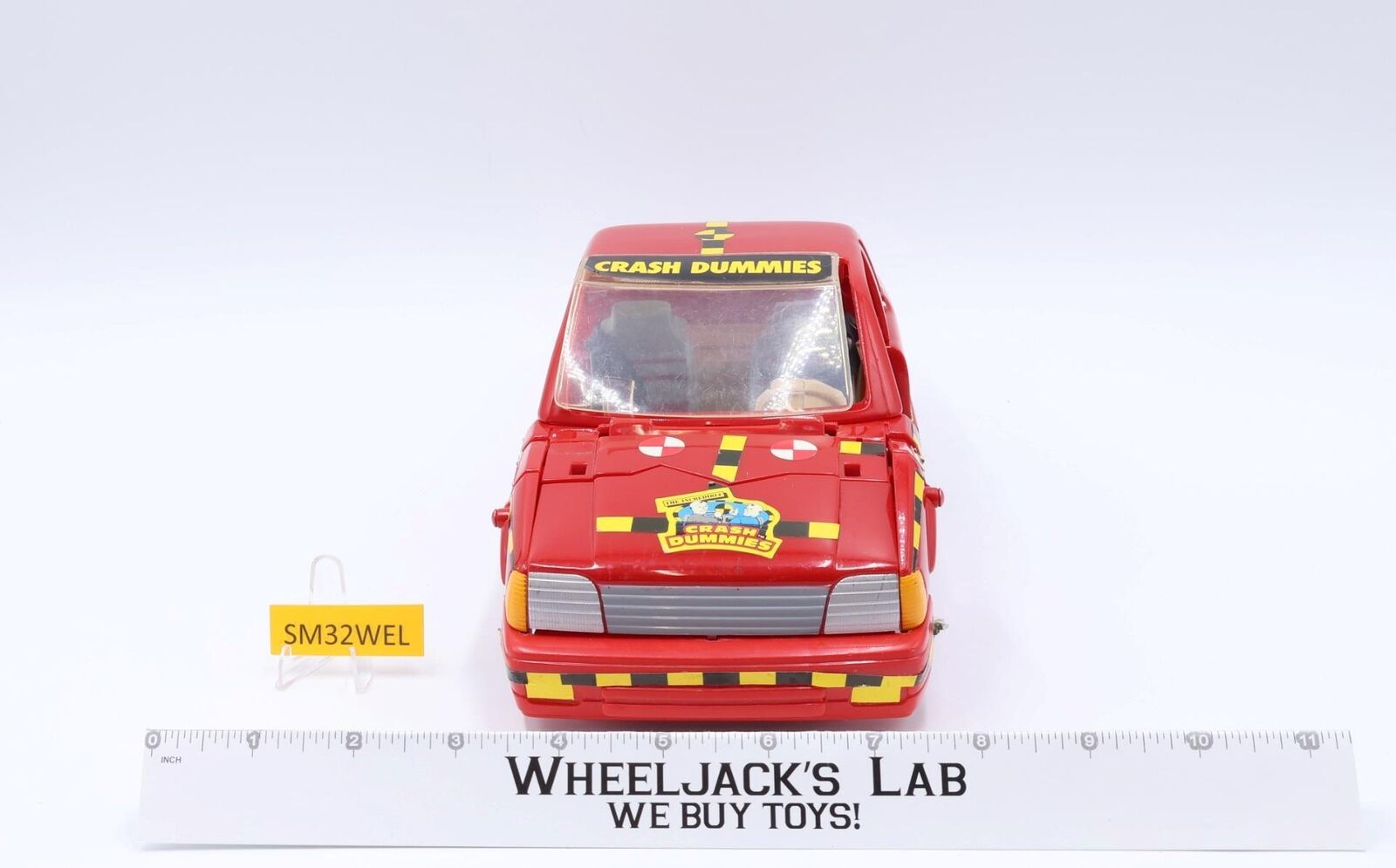 Crash Car W/ Dash 100 Complete Crash Dummies 1992 Tyco Action Figure