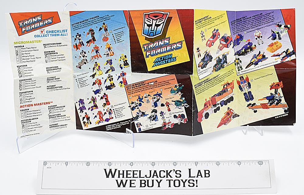Micromaster Insert Catalog Brochure G1 Transformers