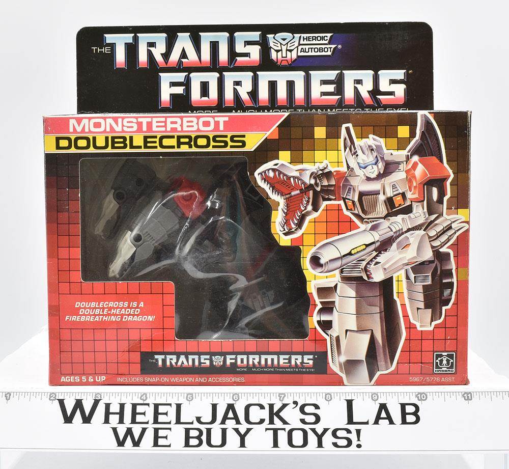 TRANSFORMERS MONSTERBOT DOUBLECROSS 当時物
