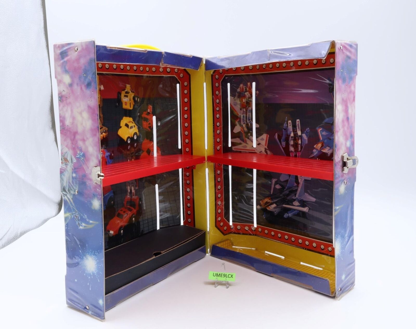 Vinyl Jumbo Collectors Case Tara Toy Corp. 1984 G1 Transformers Vintage