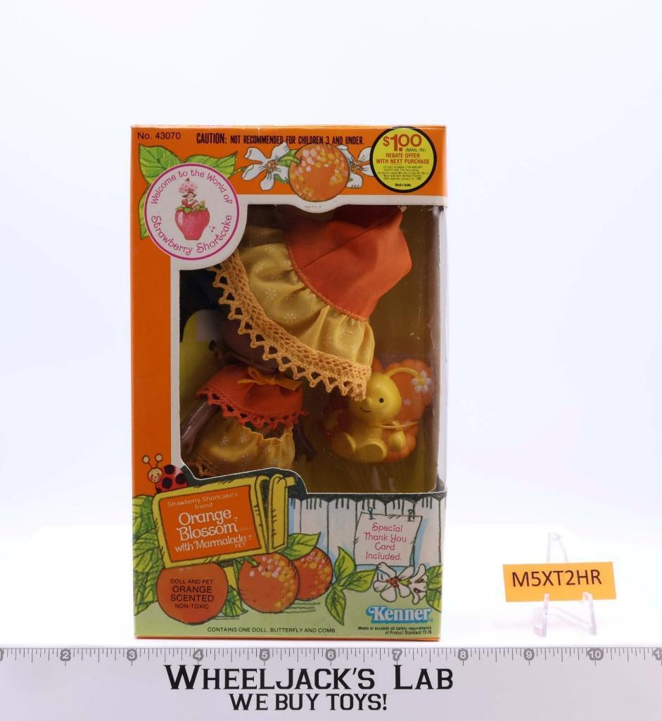 Orange Blossom W/ Marmalade Pet Strawberry Shortcake 1983 Kenner