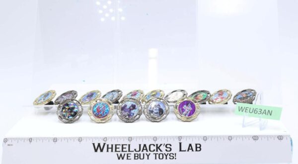 Lot 15 Spinners Mighty Morphin Power Rangers 1993 Bandai Spin Fighters ...