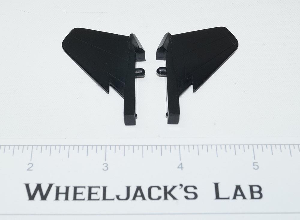 Skywarp Wings Rudders Pair SMALL TAB G1 Transformers 1984 Action Figure
