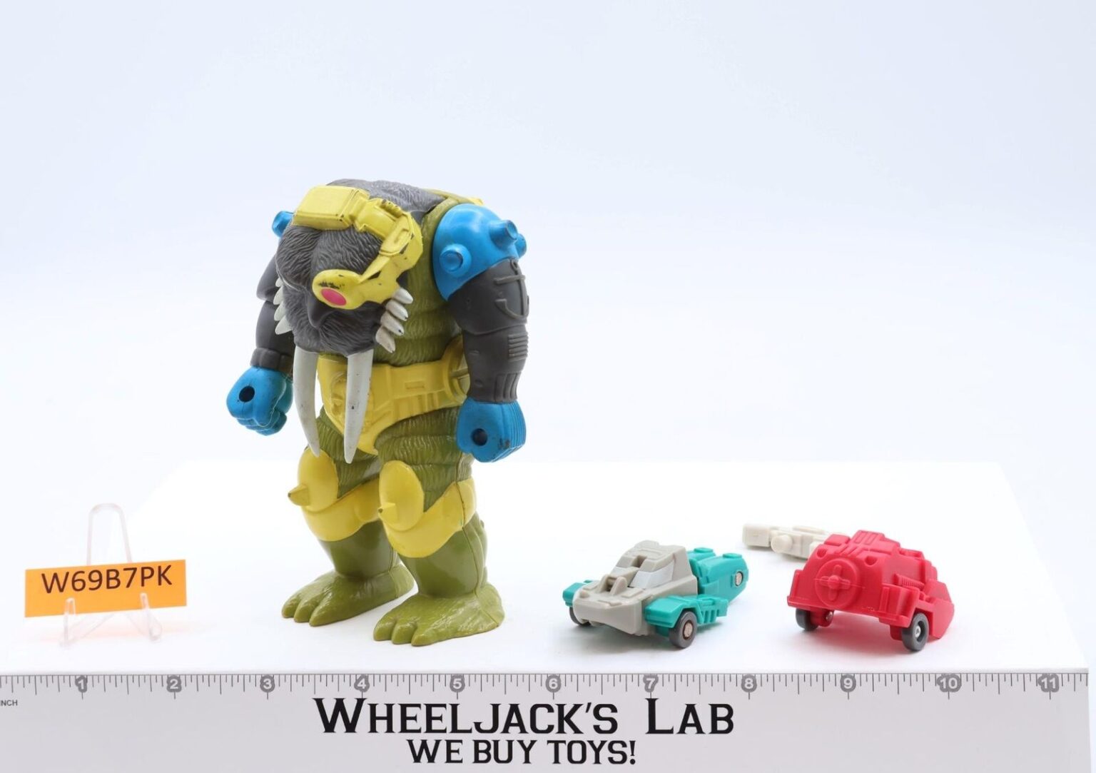 Longtooth Pretender 1989 Vintage G1 Transformers Vintage Action Figure