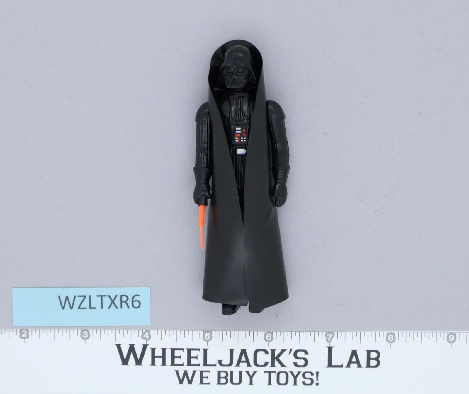 Darth Vader NICE 100 Complete Star Wars 1977 Kenner Action Figure NO REPRO Wheeljack's Lab