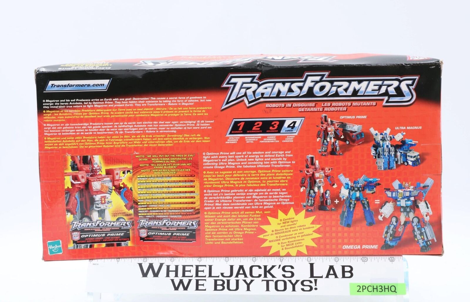 Optimus Prime 100 Complete Transformers Robots In Disguise 2001 Hasbro 