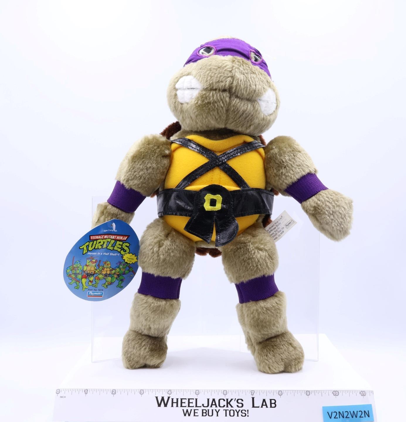 Donatello TMNT Teenage Mutant Ninja Turtles 1989 Playmates 14" Stuffed