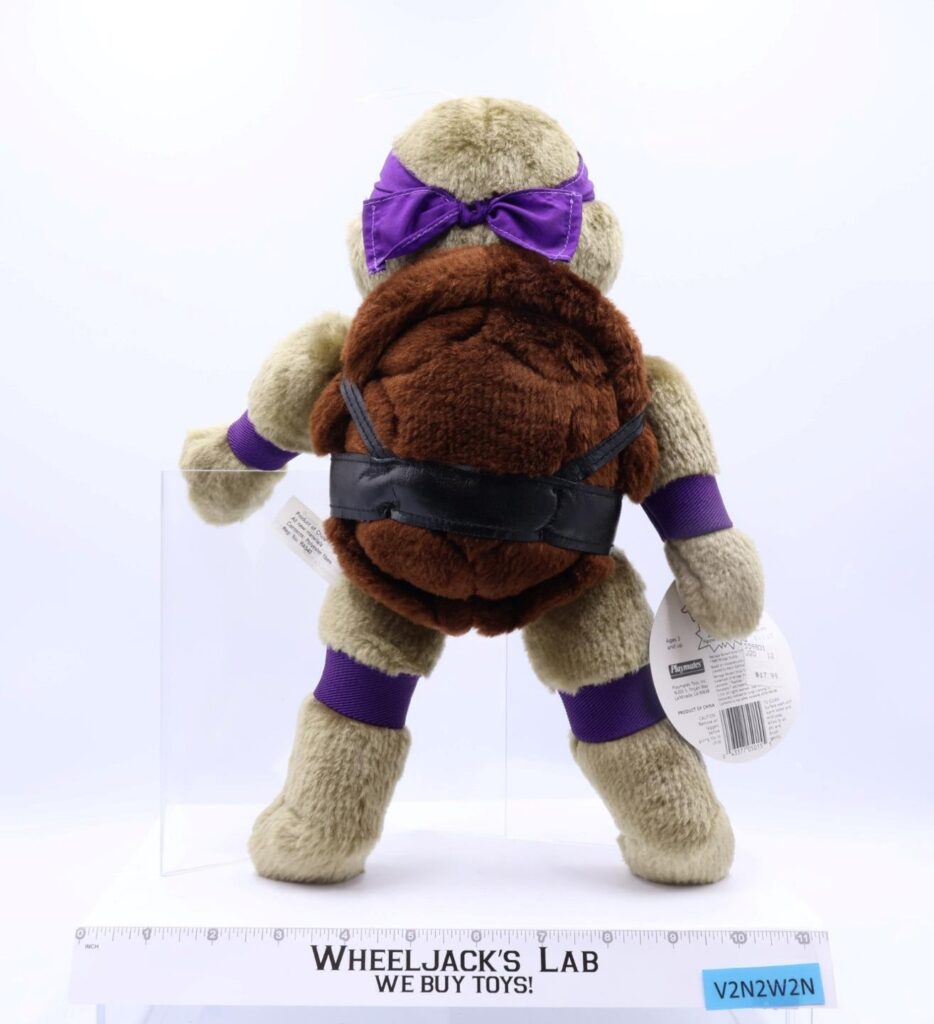 Donatello TMNT Teenage Mutant Ninja Turtles 1989 Playmates 14" Stuffed