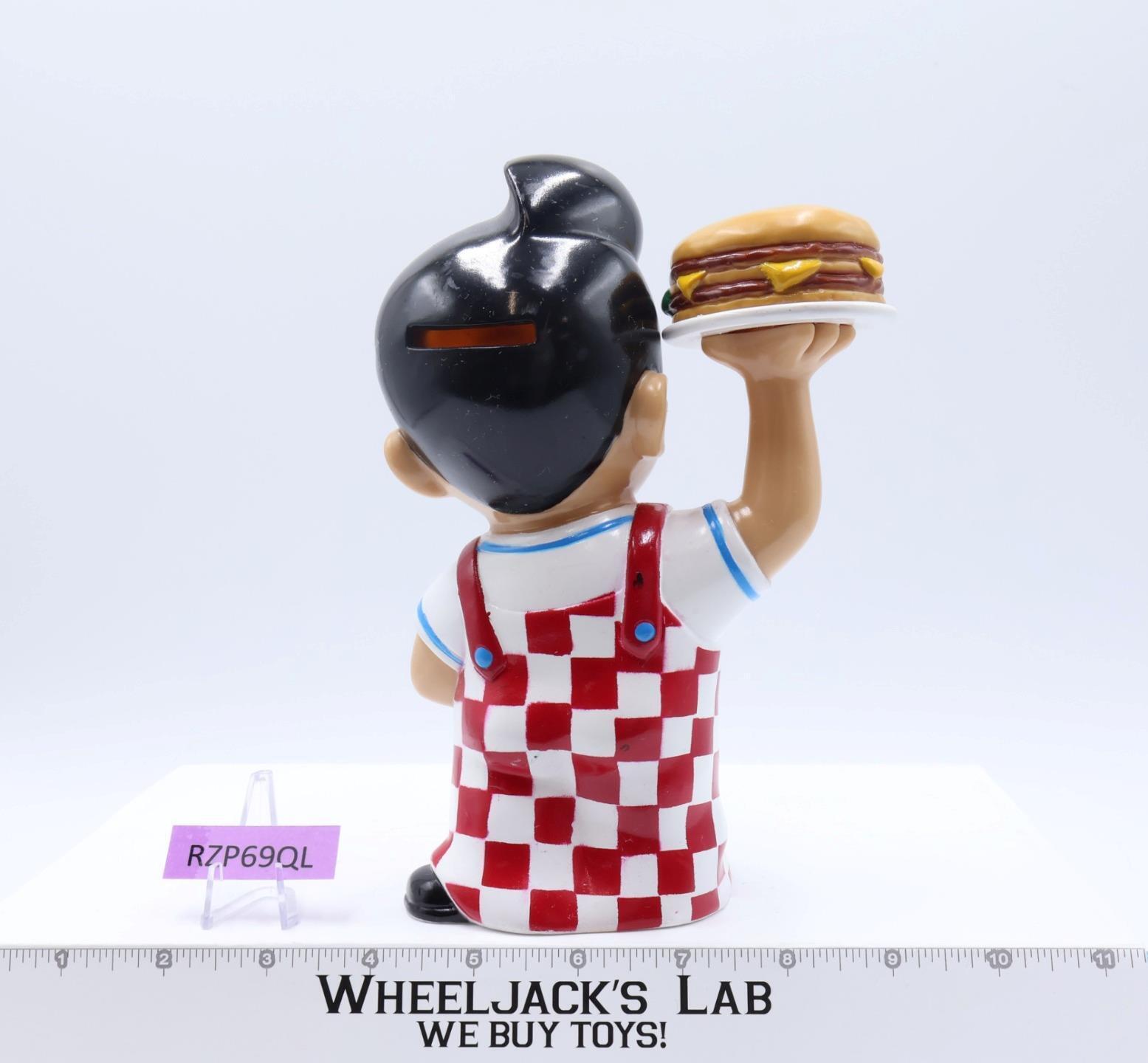 Bob's Big Boy Coin Bank 1989 Elias Brothers 8" Vintage Wheeljack's Lab