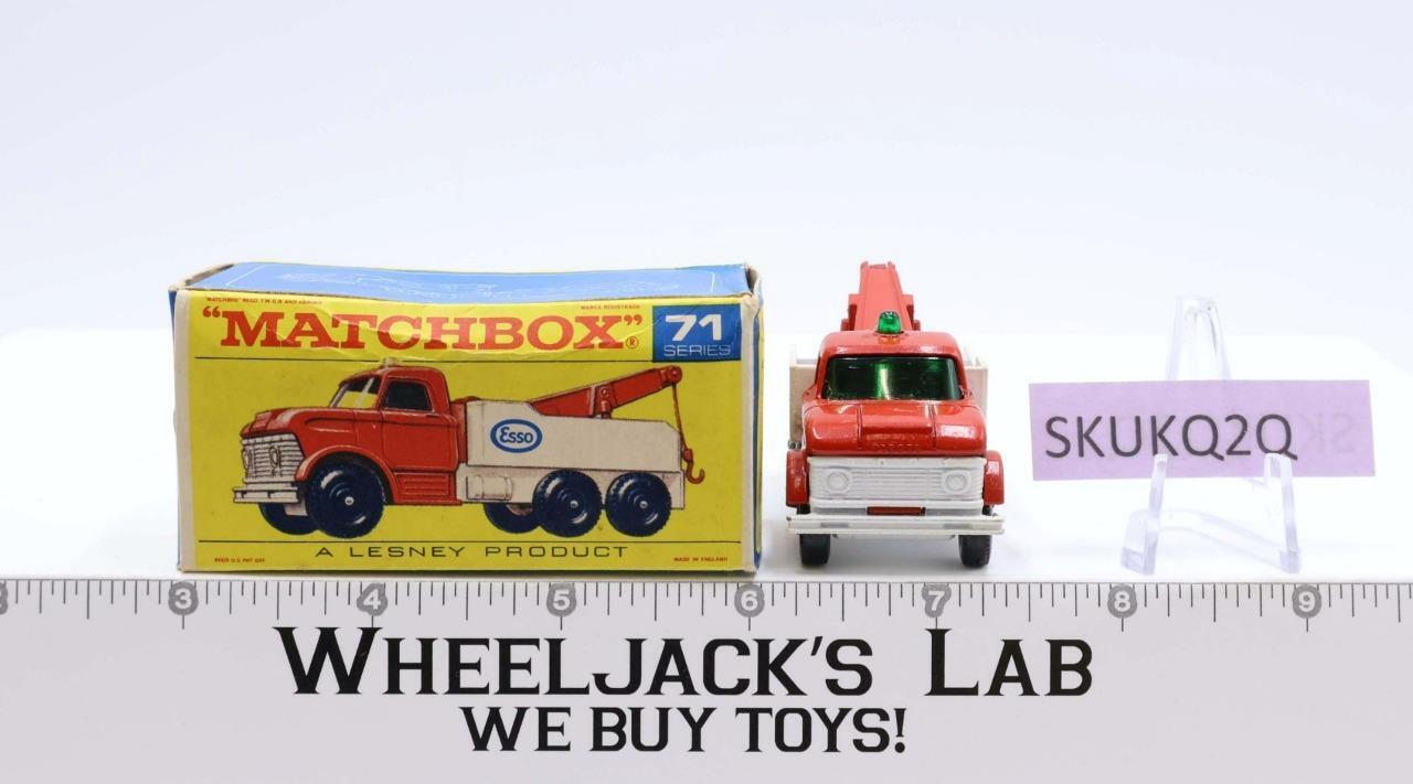 Wreck Truck 71 Lesney Matchbox Series 1960's Made In England
