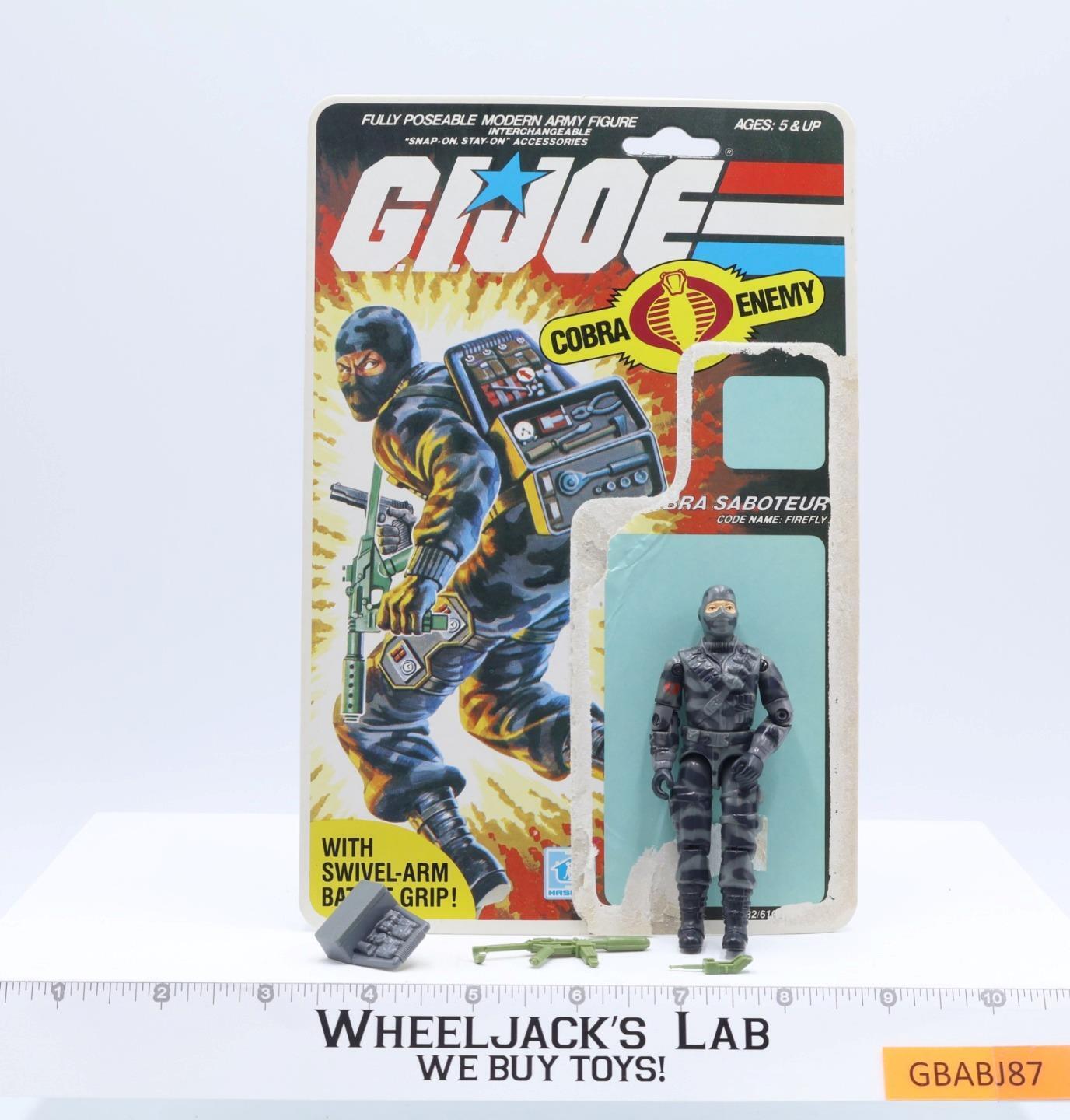 Firefly V1 100 Complete 32 Cardback 1984 G.I. Joe Hasbro Vintage