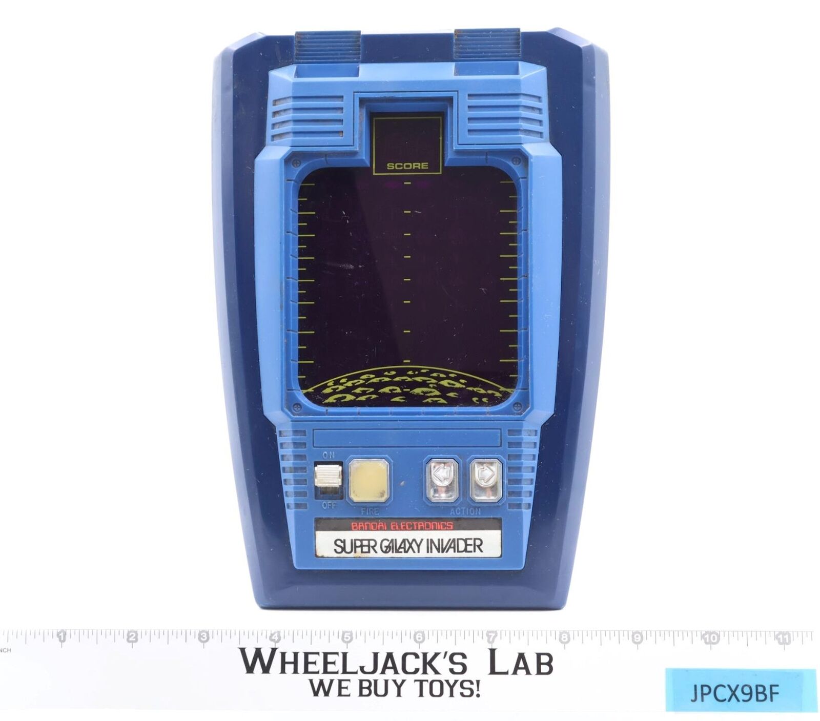 Super Galaxy Invader Handheld Game 1978 Bandai Electronics