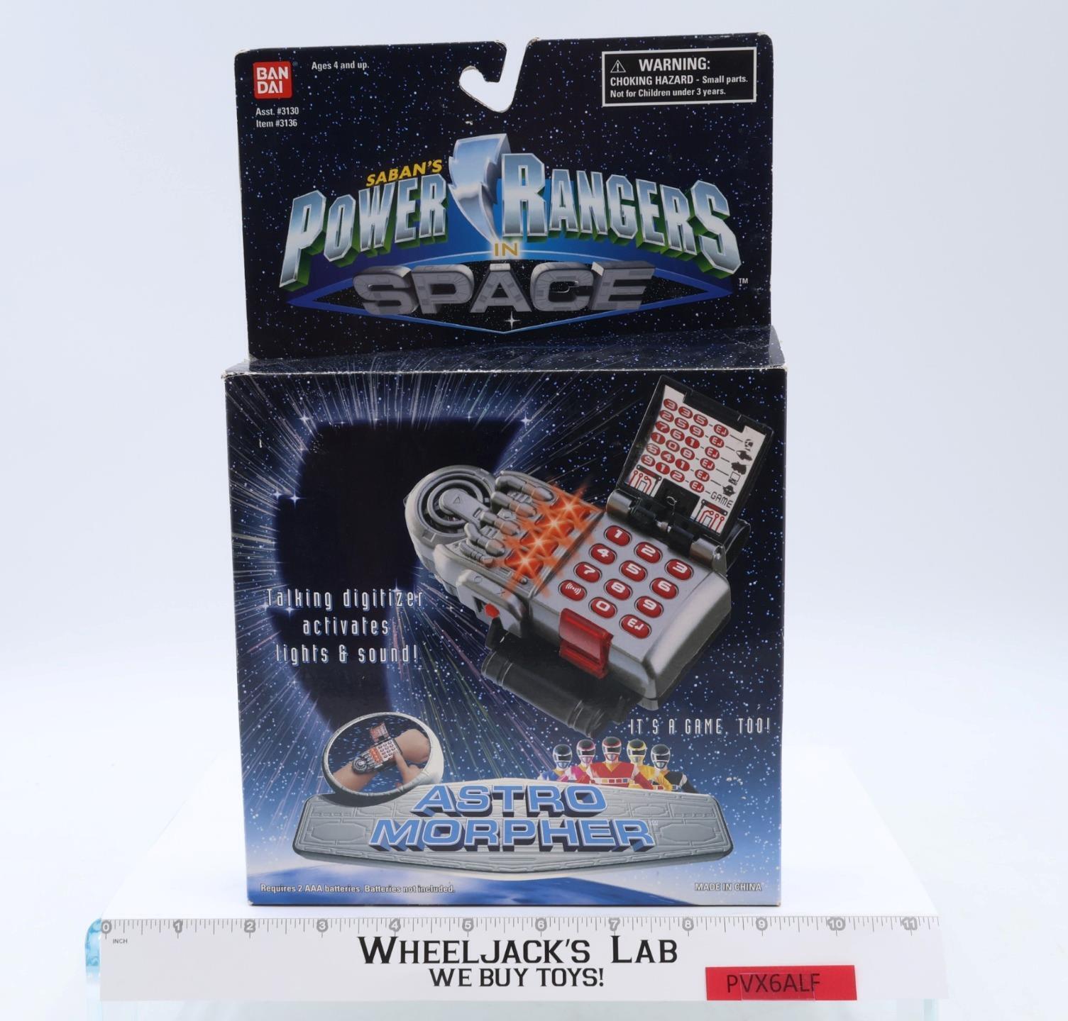 アストロ　MJ クク　ロロハ Astro Morpher 100% Complete Power Rangers in Space 1997