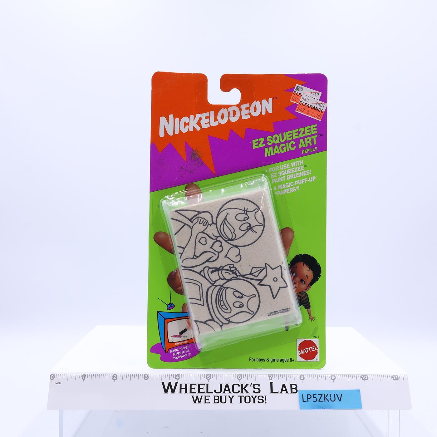 EZ Squeeze Magic Art Nickelodeon 1992 Mattel NEW MOSC Vintage w