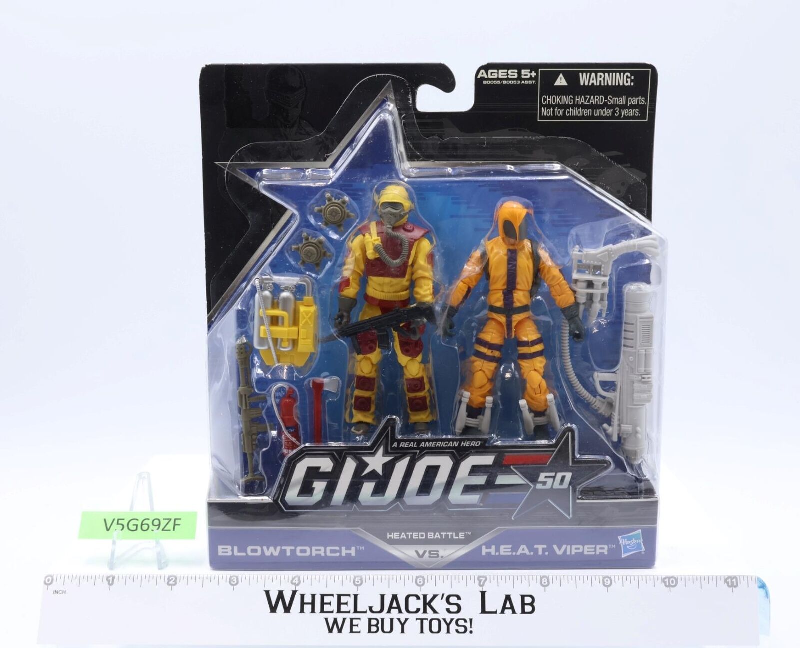 Blowtorch vs HEAT Viper Heated Battle Two Pack G.I. Joe 50th