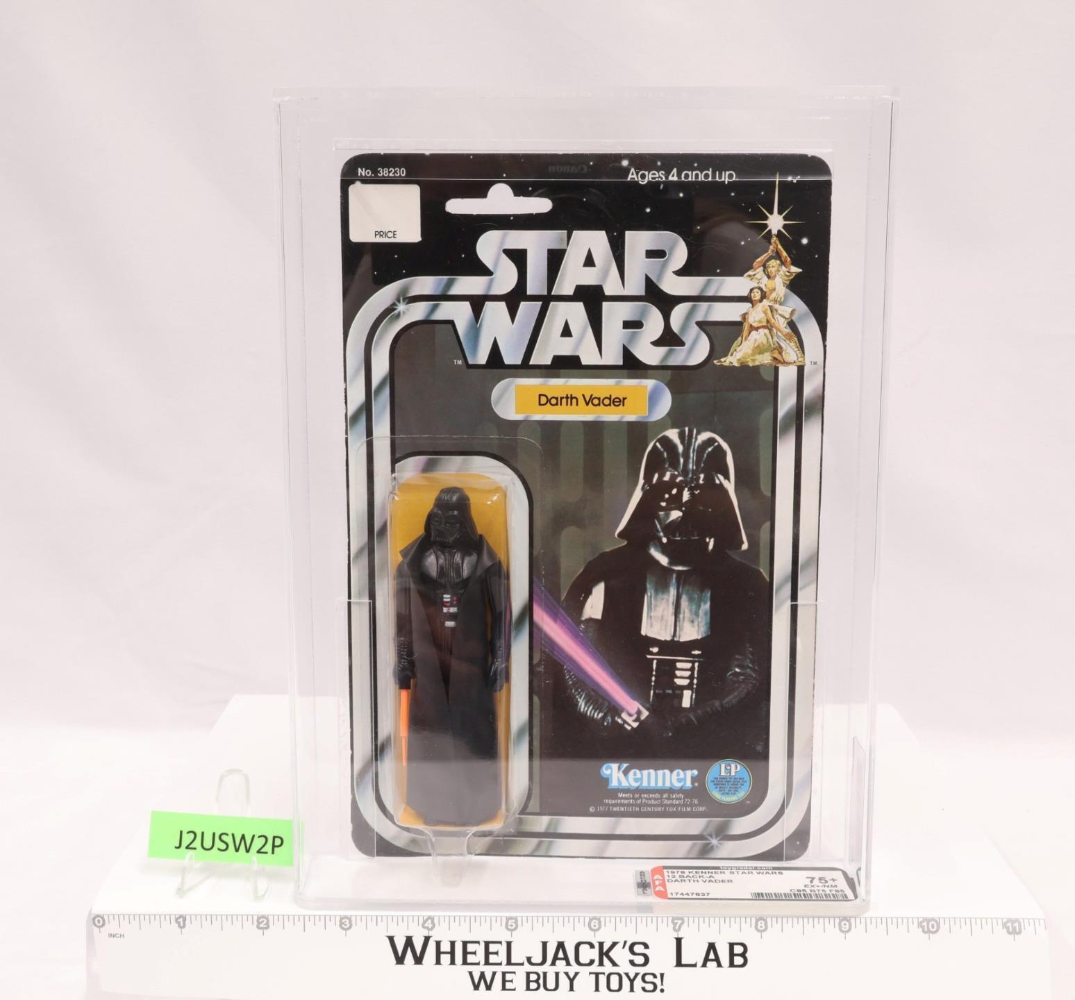 Darth Vader 12 Back-A AFA GRADED 75+ 85/75/85 Star Wars 1978