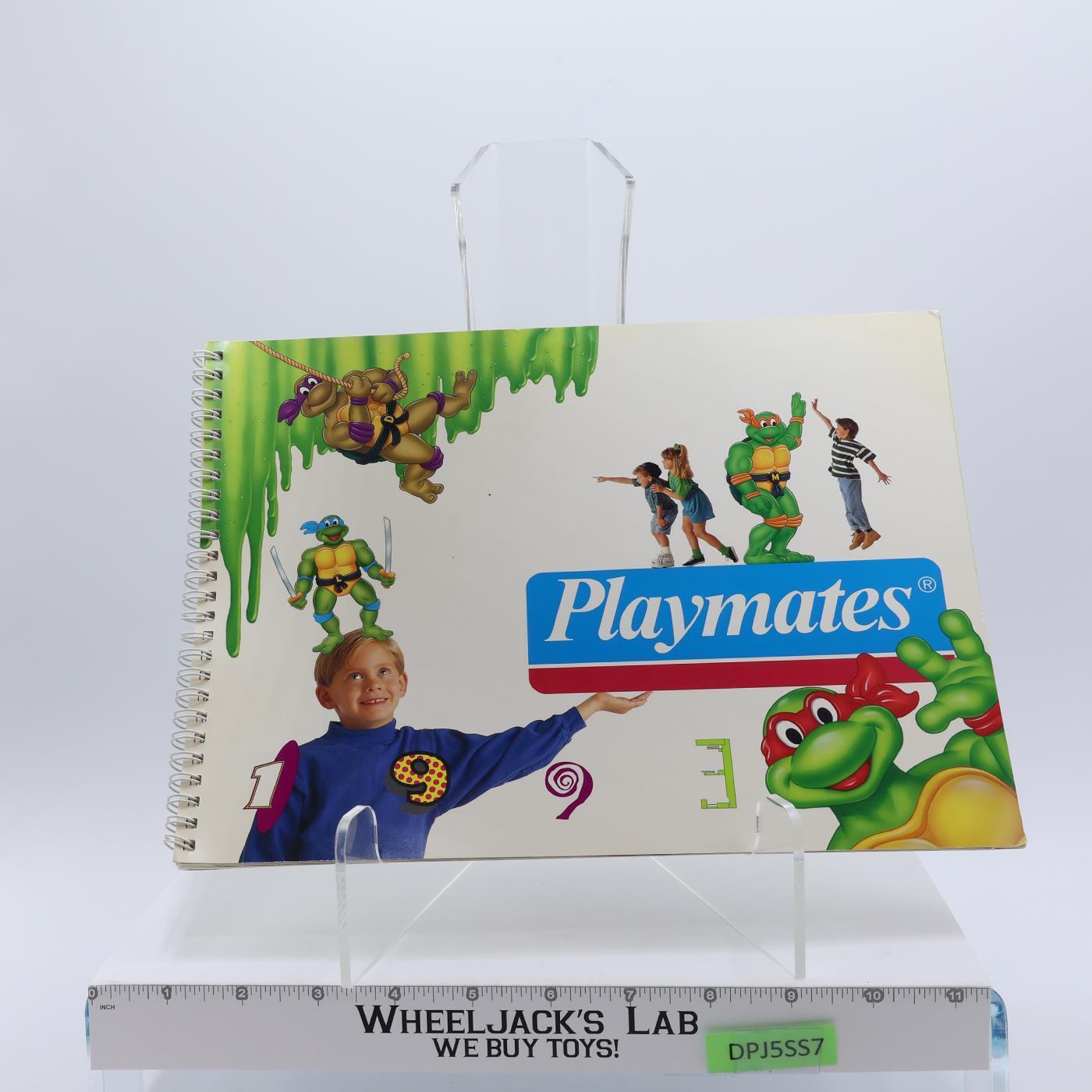 TMNT Turtles Playmates 1993 Toy Fair Catalog Star Trek ExoSquad