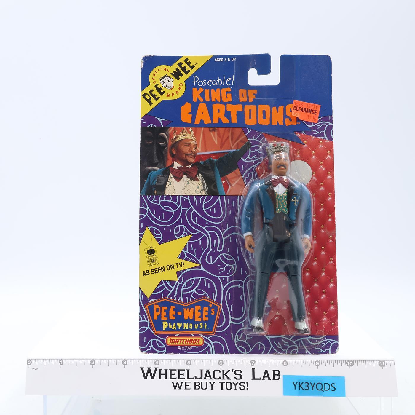 king of cartoons フィギュア peewee herman