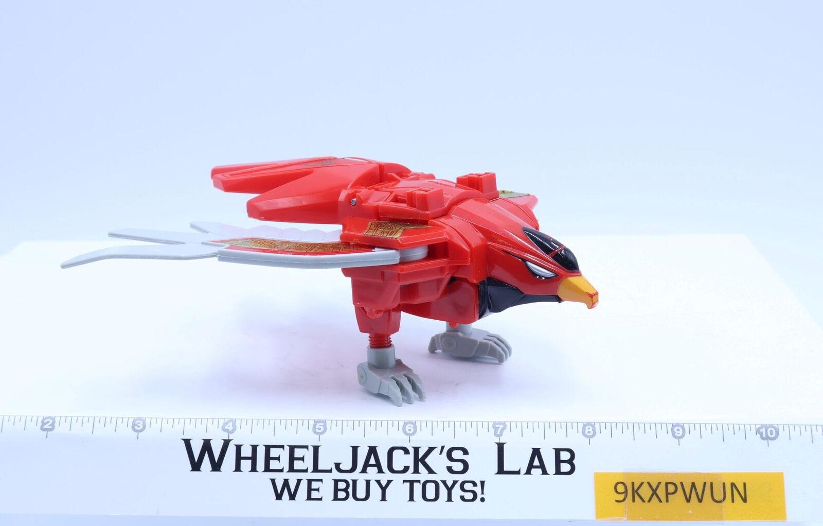 Red Phoenix Eagle Zord Deluxe Zeo Megazord Head Power