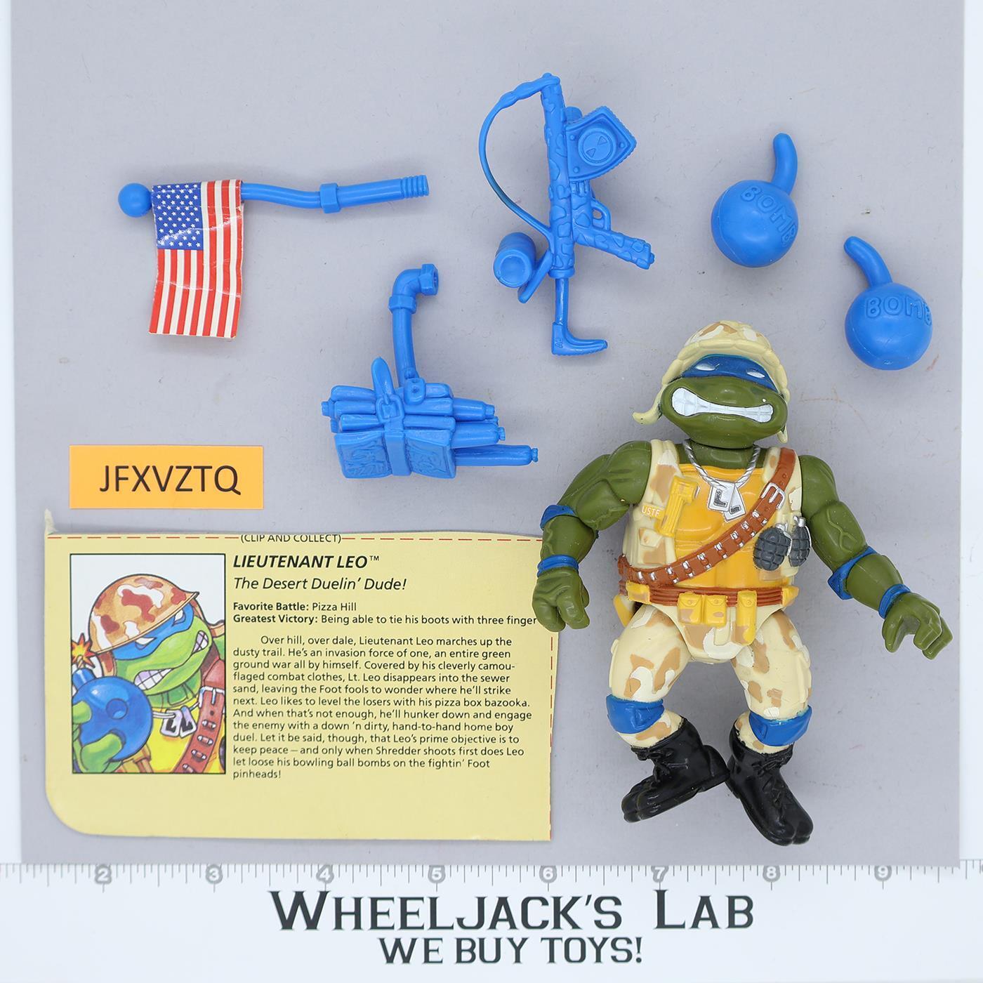 Lieutenant Leo 100% Complete Teenage Mutant Ninja Turtles