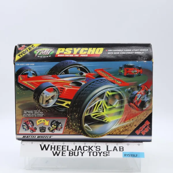 Psycho Radio Controlled TMH Power RC Toy Car 1997 Tyco NEW SEALED main image
