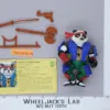 Panda Khan 100% Complete Teenage Mutant Ninja Turtles TMNT Playmates 1990 main image 