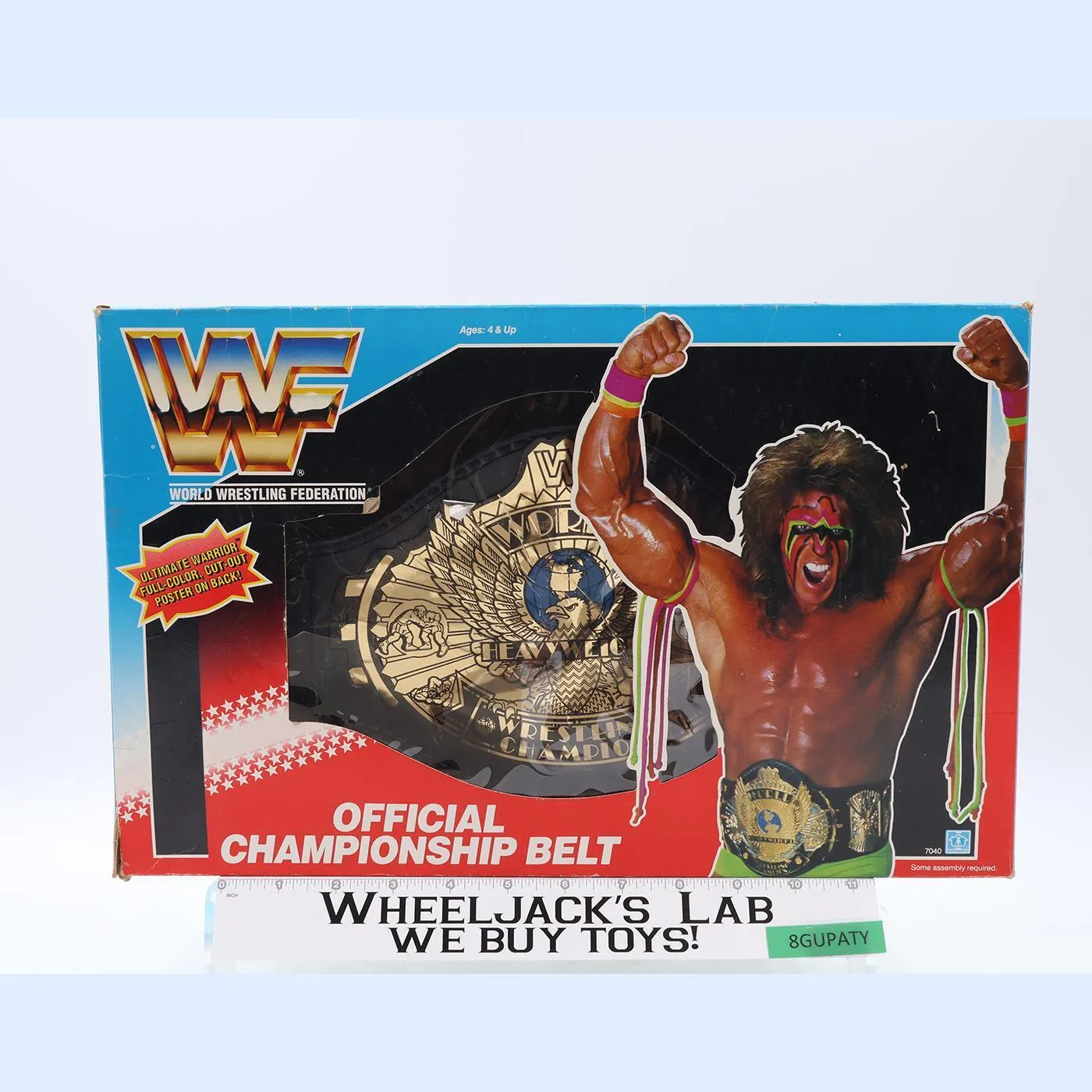   Year Plate 2010 ＷＷＦコラボ WWF WORLD TAG TEAM DUAL PLATED Brass Championship Belt